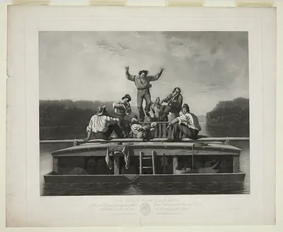 The Jolly Flat Boat Men