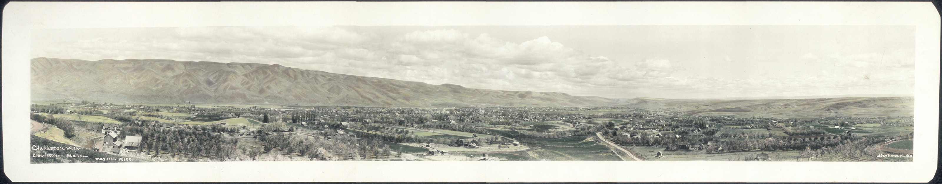 Clarkston, Wash Lewiston, 1921a, Idaho, 1921 — historic image