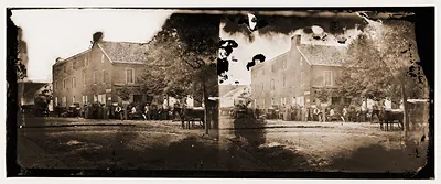 Gettysburg Pennsylvania. Offices of U.S. Sanitary Commission