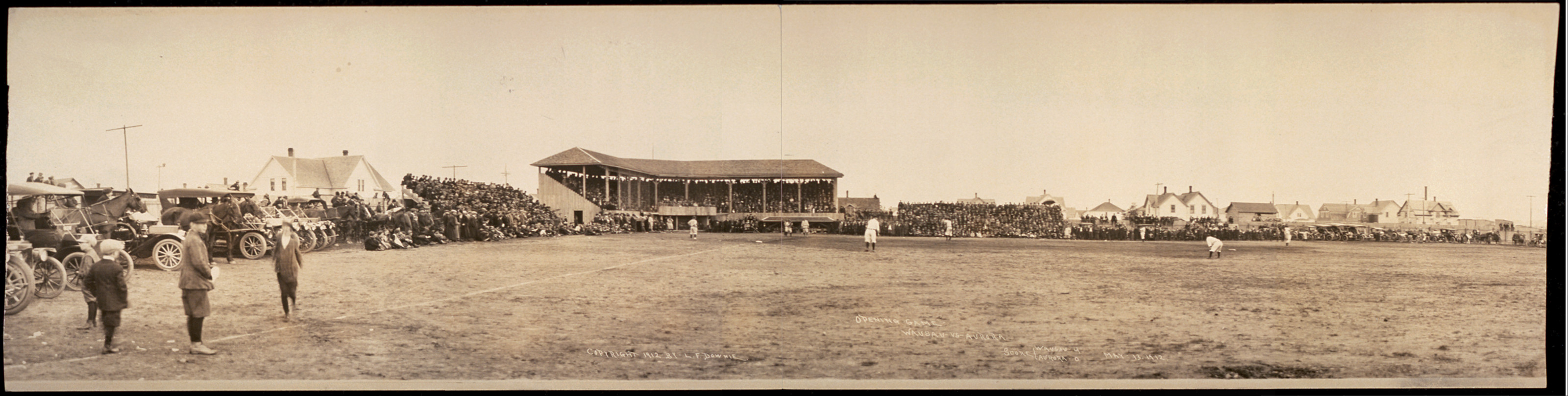 Wausau vs. Aurora, 1912, 1912 — historic image