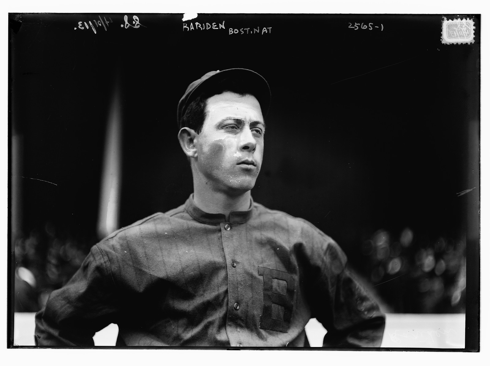 Bill Rariden, Boston NL (baseball), [1913] — historic photograph