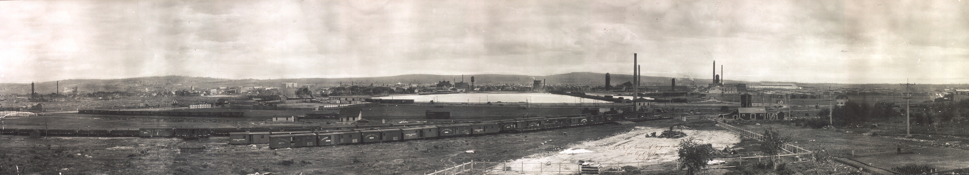 Birds eye view Virginia, Minnesota, 1914, 1914 — historic image