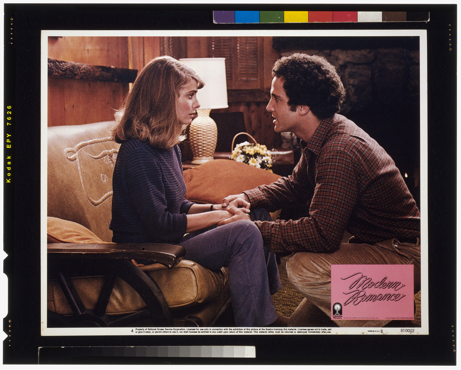 Modern romance — vintage poster