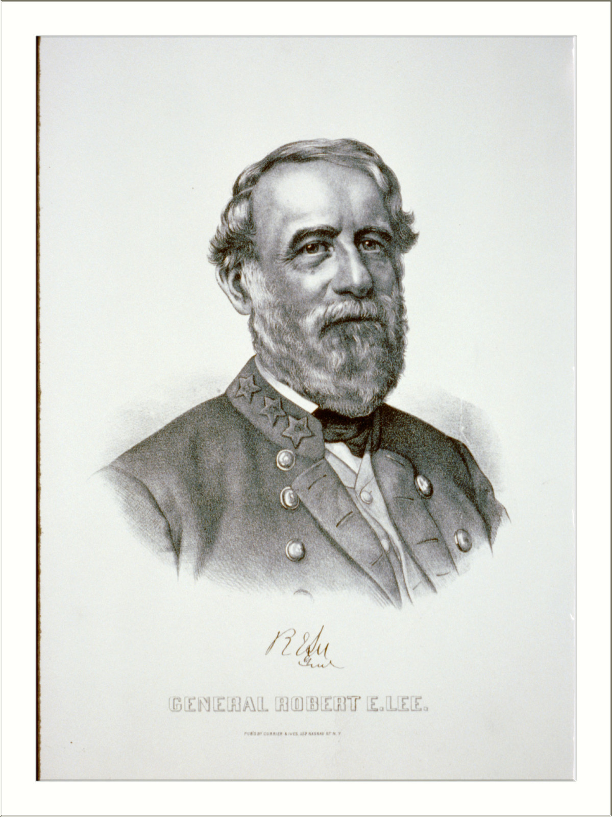 General Robert E. Lee, New York : Published by Currier & Ives, [between 1860 and 1870] — antique lithograph