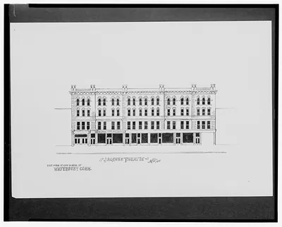 [Jacques Theatre, East Main St. opposite School St., Waterbury, Connecticut] / AFD 1930.