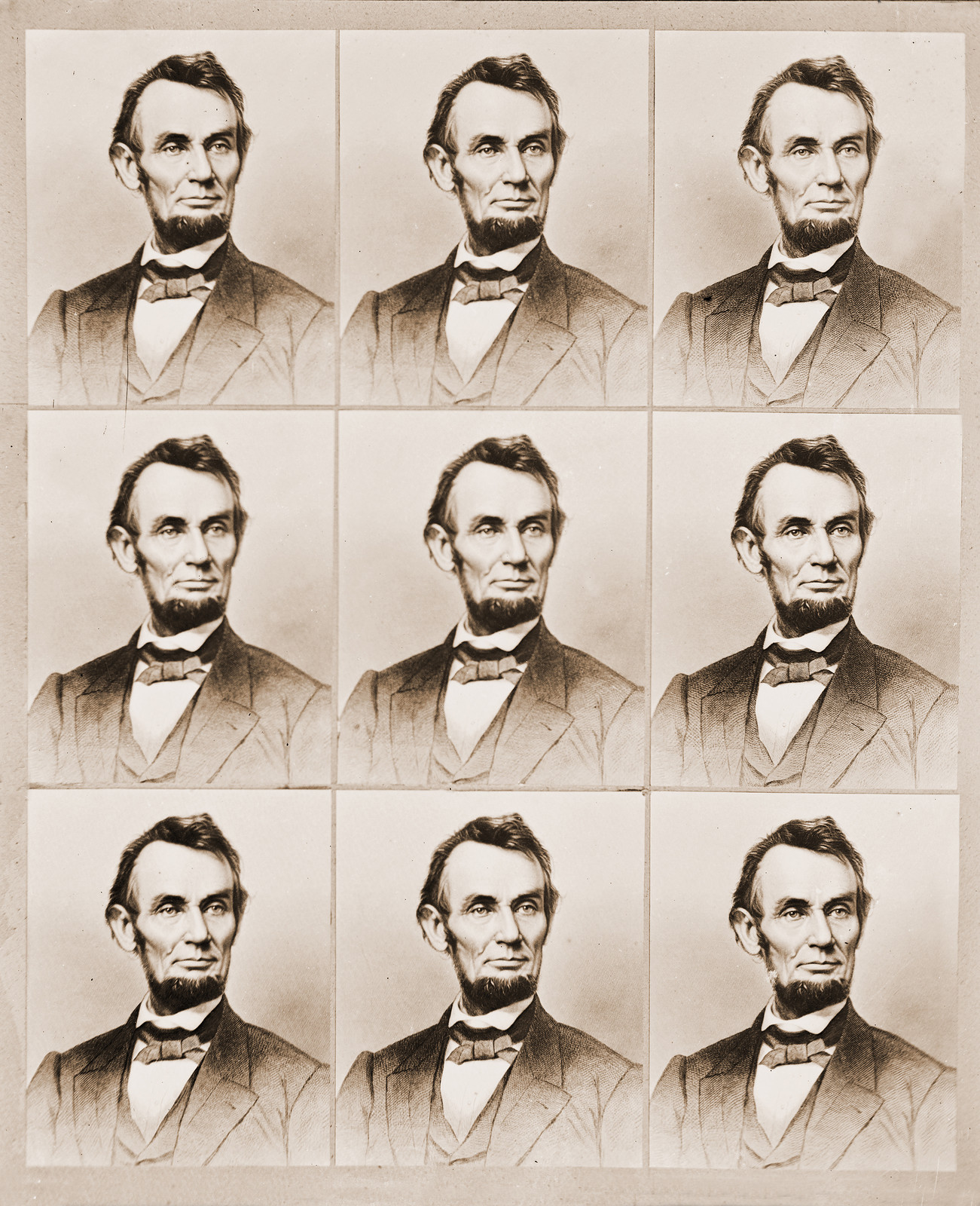 Lincoln, 1860 — historic photograph