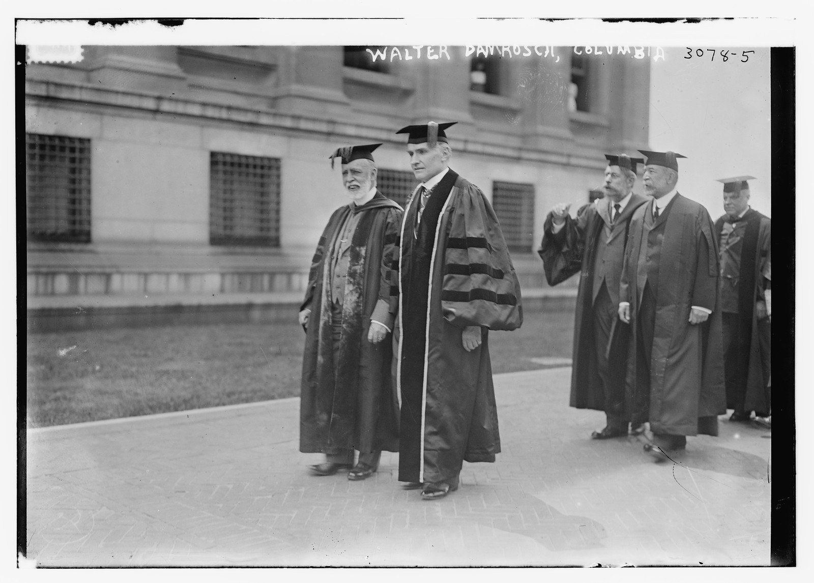 Walter Damrosch, Columbia, n/a — historic photograph