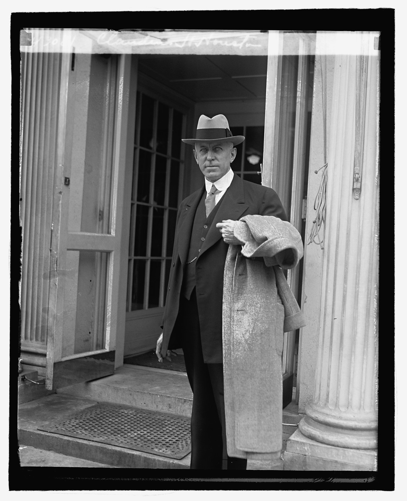 Claudius H. Houston, [11/15/29], [1929 November 15] — historic photograph