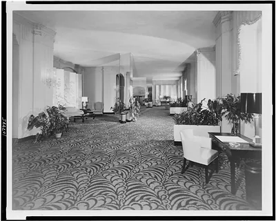 [Lobby in Westchester Apartments, Washington, D.C.] / Horydczak, Washington, D.C.