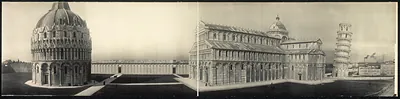 Baptistry, Cathedral, Leaning Tower, Pisa, Italy, 1909