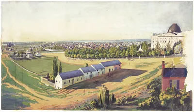 View of Washington, D.C., Looking Northwest from Southeast of the U.S. Capitol