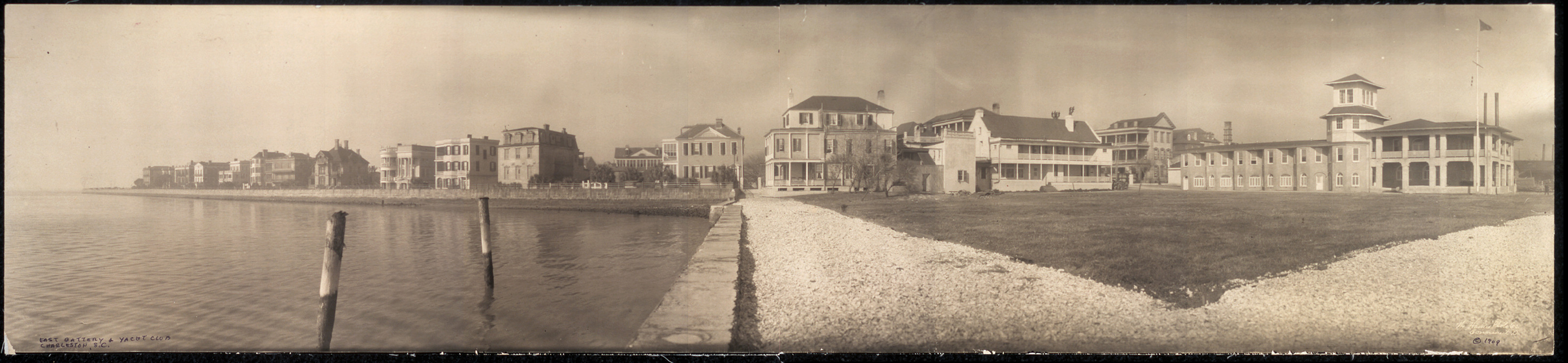 East Battery Yacht Club, Charleston, South Carolina, 1909, 1909 — historic image