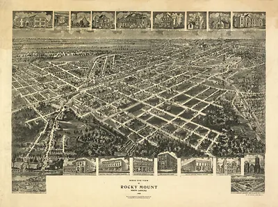 NC Rocky Mount 1907 MAP