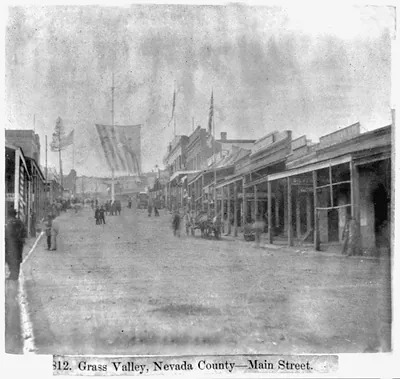 Grass Valley, Nevada County--Main Street