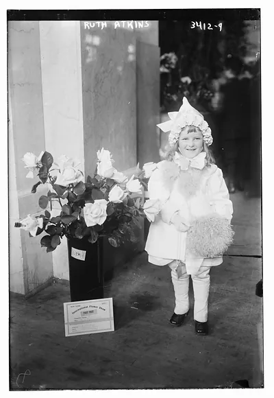 Ruth Atkins, flower arrangement