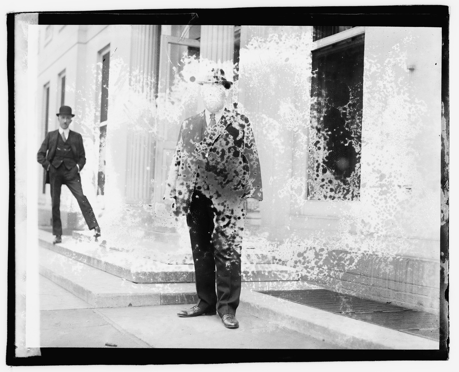 Elmer Dover, 4/25/21, [19]21 April 25. — historic photograph