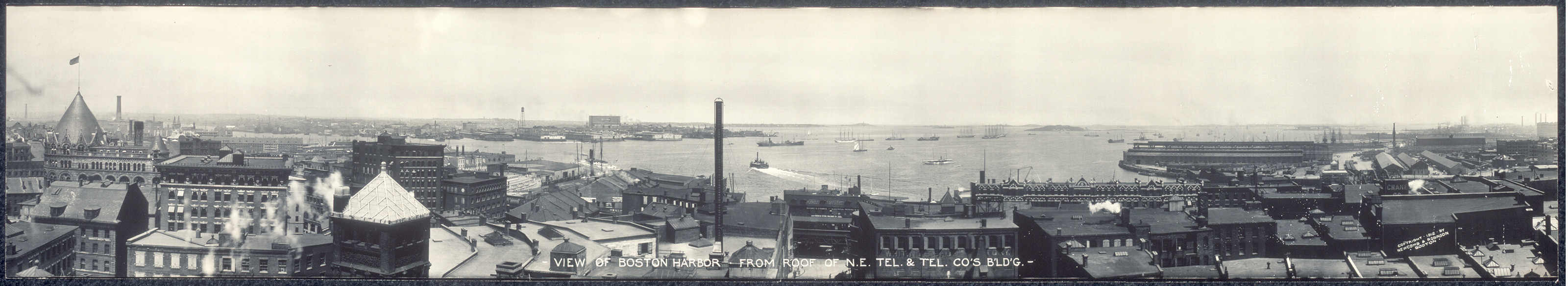 Boston Harbor, Massachusetts, 1912, 1912 — historic image