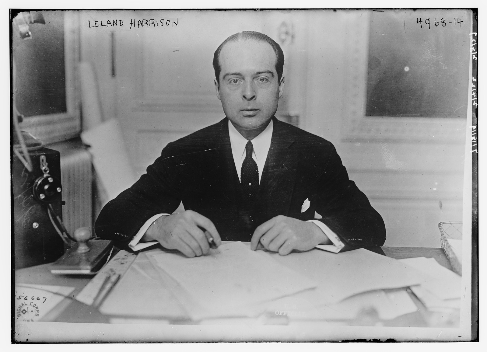 Leland Harrison, n/a — historic photograph