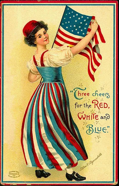 Three cheers for the Red, White and Blue