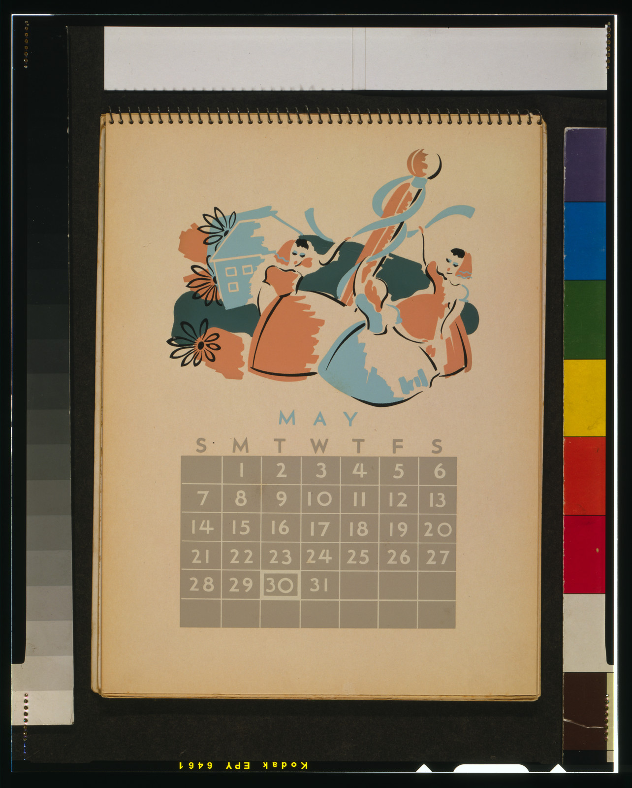 May, [1938] — vintage poster