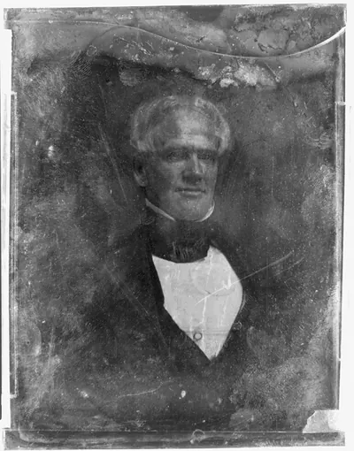 [Horace Mann, head-and-shoulders portrait, three-quarters to right]