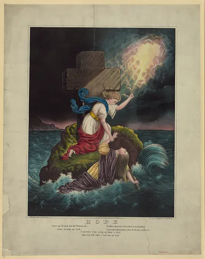 HOPE: Save me O God, for the waters are come in