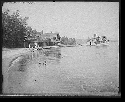 [Raquette Lake, the Antlers, casino, Adirondacks, N.Y.]