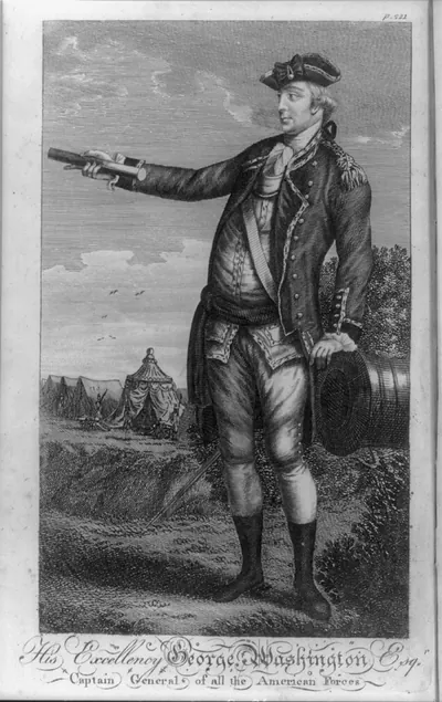His excellency George Washington Esq'r. captain general of all the American forces