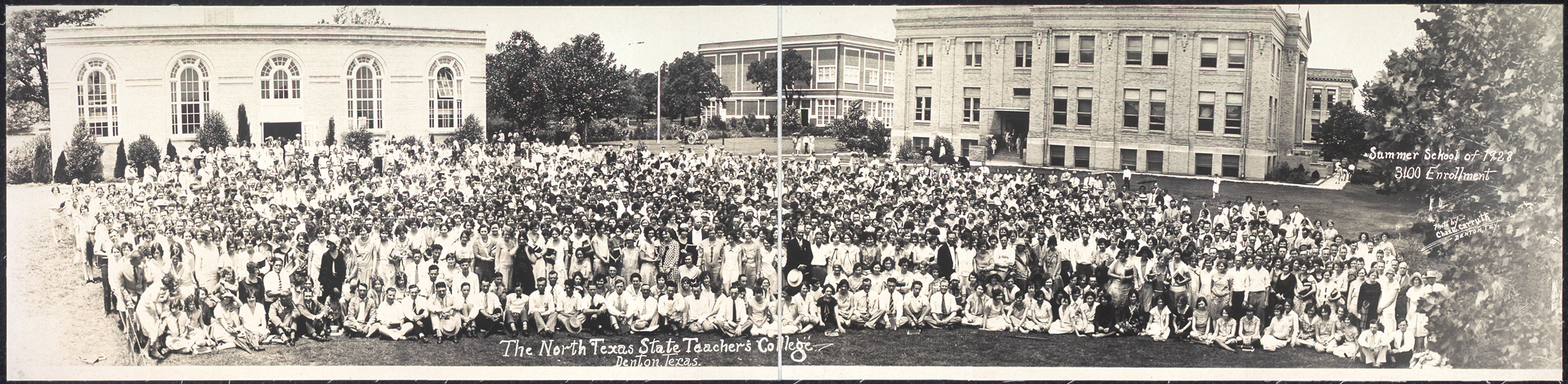 N Texas St Teachers College, Denton, 1928, 1928 — historic image