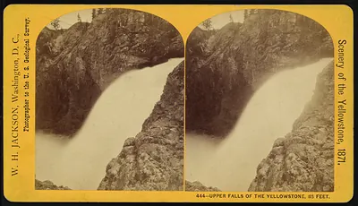 Upper Falls of the Yellowstone, 115 Feet