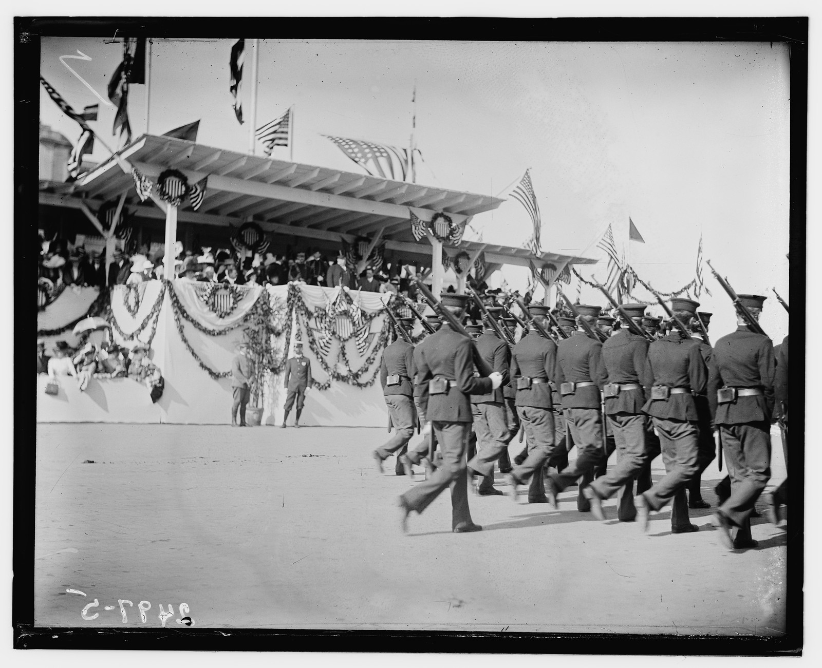 Columbus Day Memorial Celebration, Union Station, Washington, D.C., 1912, n/a — historic photograph