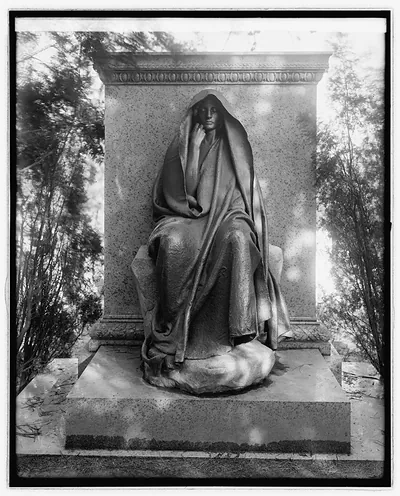 Grief Monument, [Rock Creek Cemetery, Washington, D.C.]