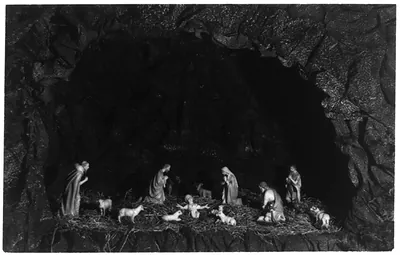 [The Christmas Cave of Bethlehem, Mercy Hospital, Baltimore, Maryland]