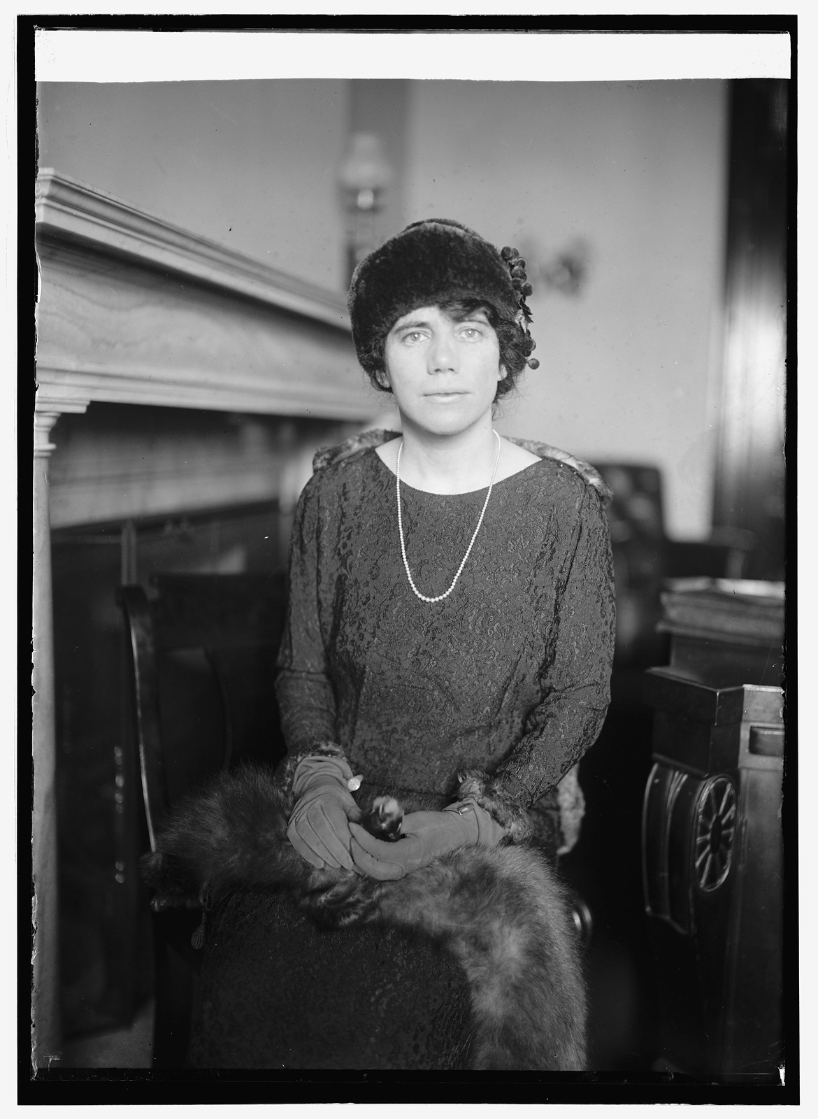 Miss Esther Everett Lape, 1/23/24, [19]24 January 23. — historic photograph