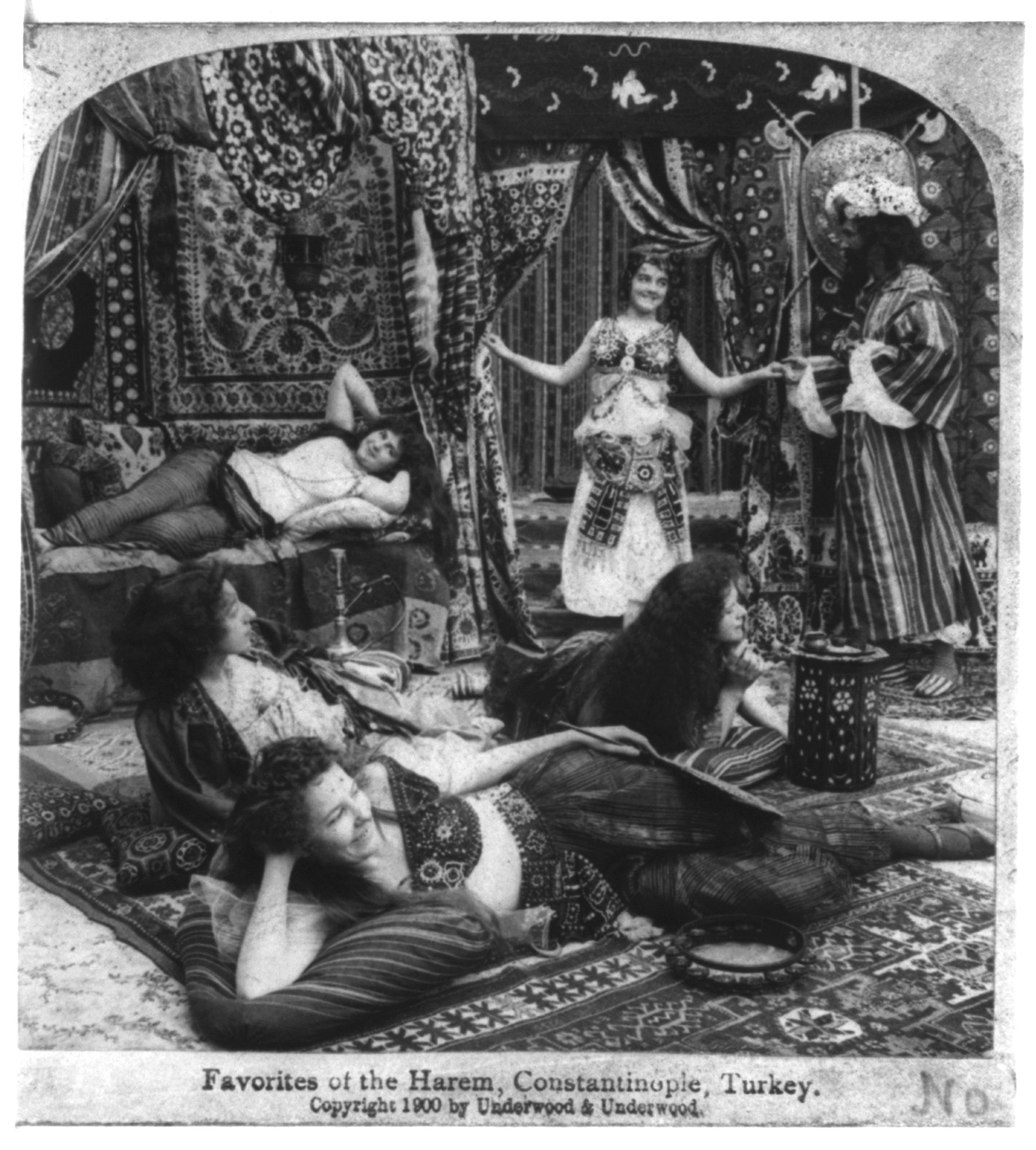 Favorites of the harem, Constantinople, Turkey, c1900. — historic photograph