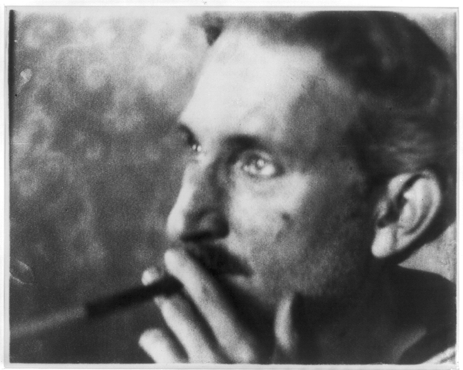 [F.H. Day in a sailor suit, smoking a Russian cigar], 1913 — historic photograph