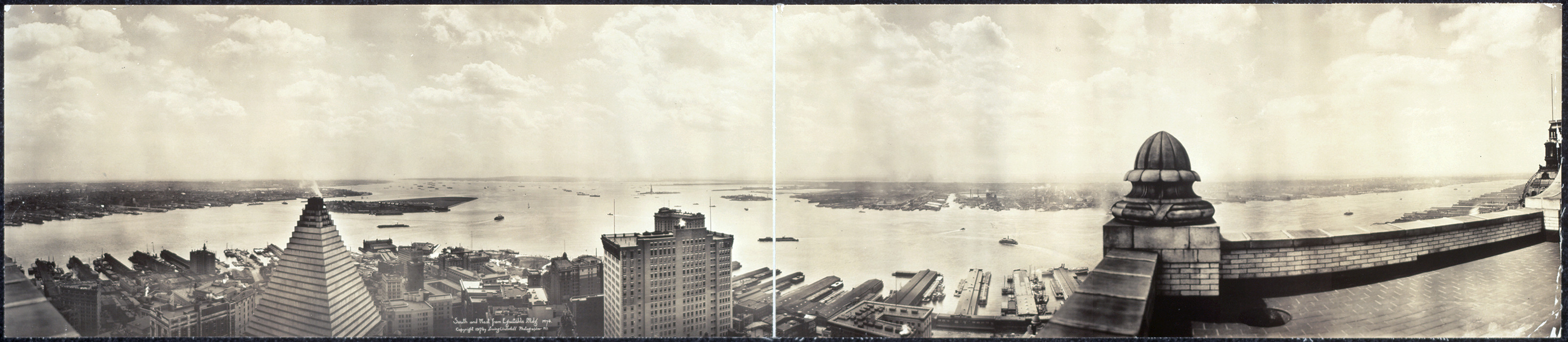 New York from Equitable Bldg, 1917, 1917 — historic image