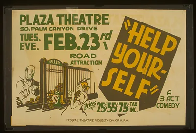 Help your-self A 3 act comedy.