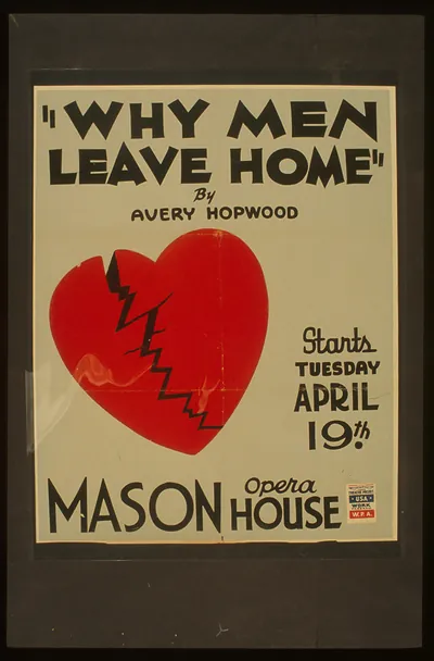 Why men leave home by Avery Hopwood