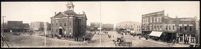 Public square, Marion, Illinois, 1910