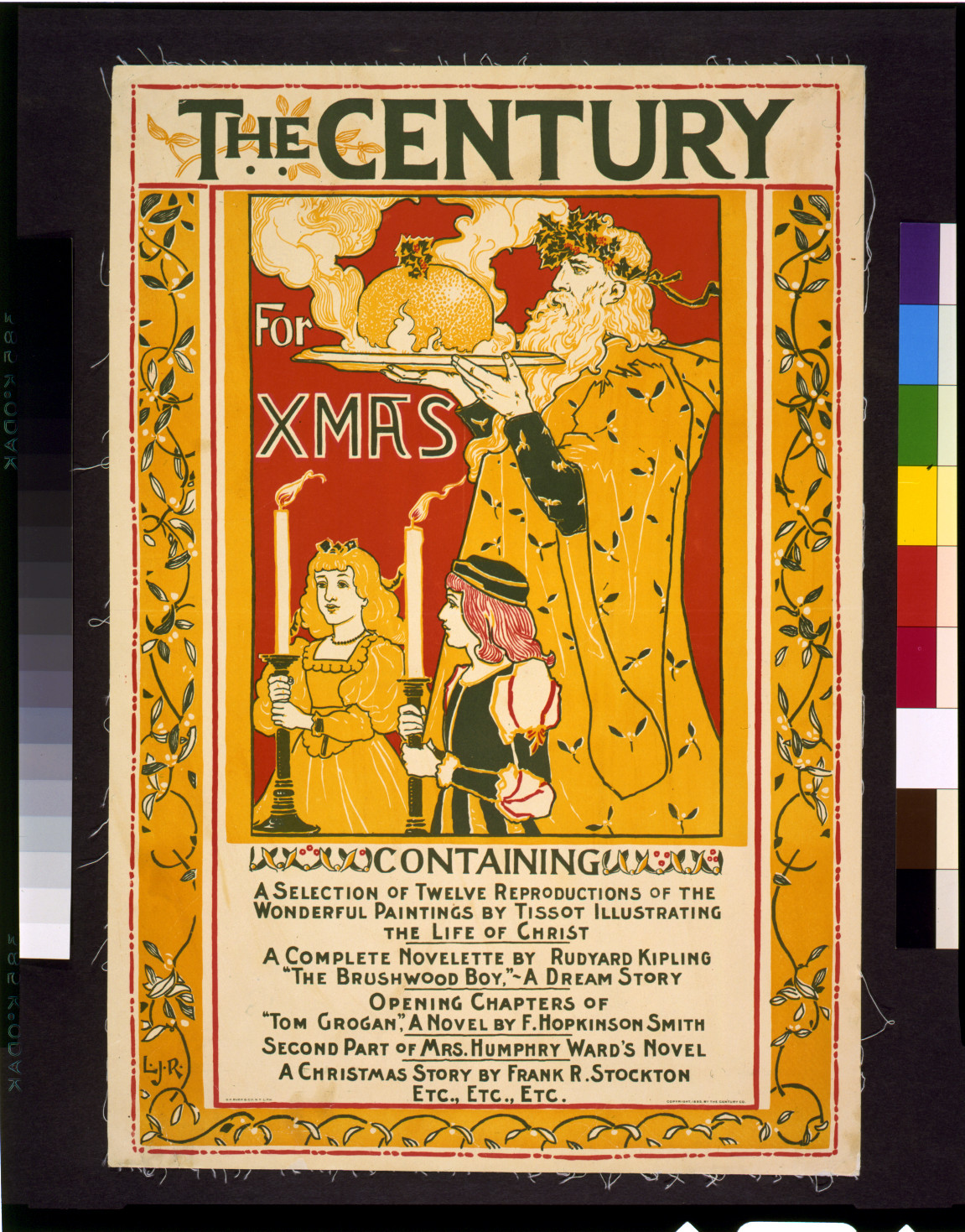 The Century for Xmas / L.J.R., N.Y. : G.H. Buek & Co., c1895. — vintage poster