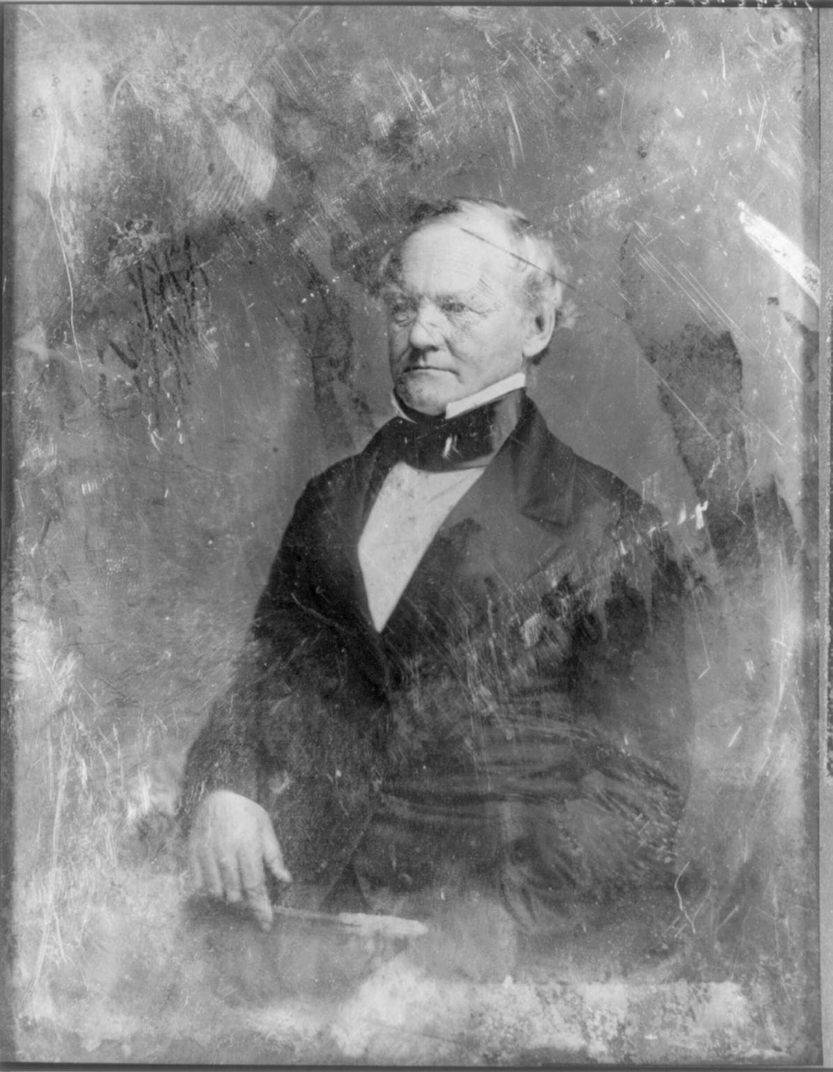 [George Washington Crawford, half-length portrait, three-quarters to the left], [between 1844 and 1849] — historic photograph