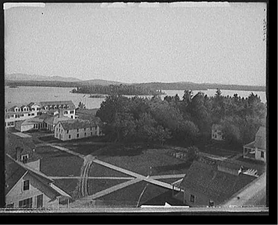 [Upper Saranac Lake from Saranac Inn, Adirondacks, N.Y.]