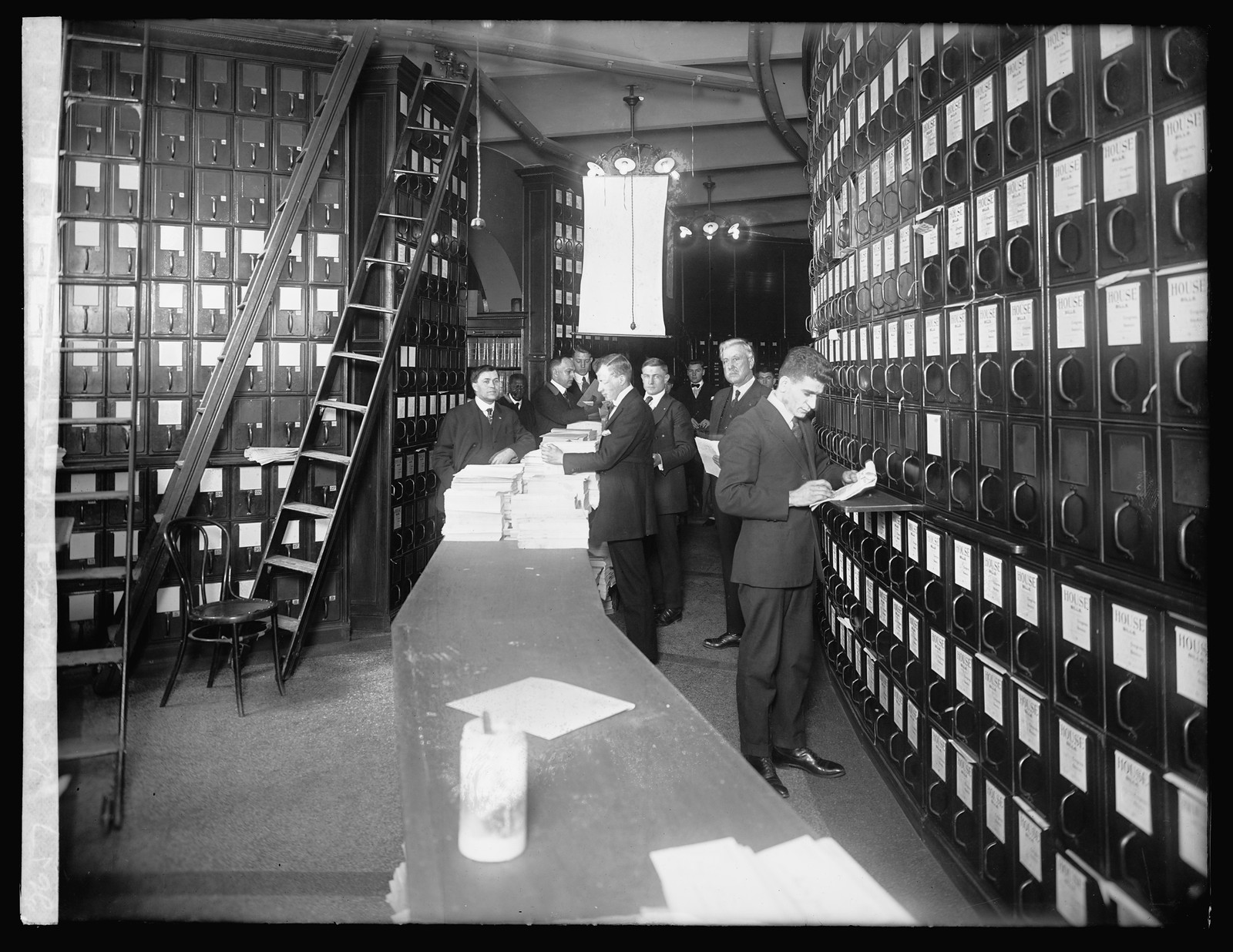 U.S. Capitol, House document room, [Washington, D.C.], [1919 or 1920] — historic photograph