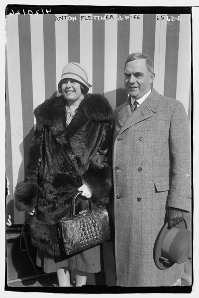Anton Flettner & wife
