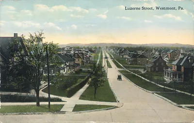 Luzerne St Postcard 1, Pennsylvania