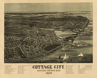 Cottage City, Marthas Vineyard, Massachusetts, 1890