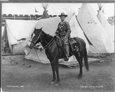 Vintage Portrait - Martha Jane Burke (Calamity Jane)