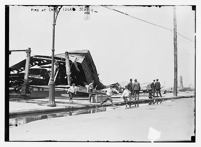 Fire at Coney Island, 1911