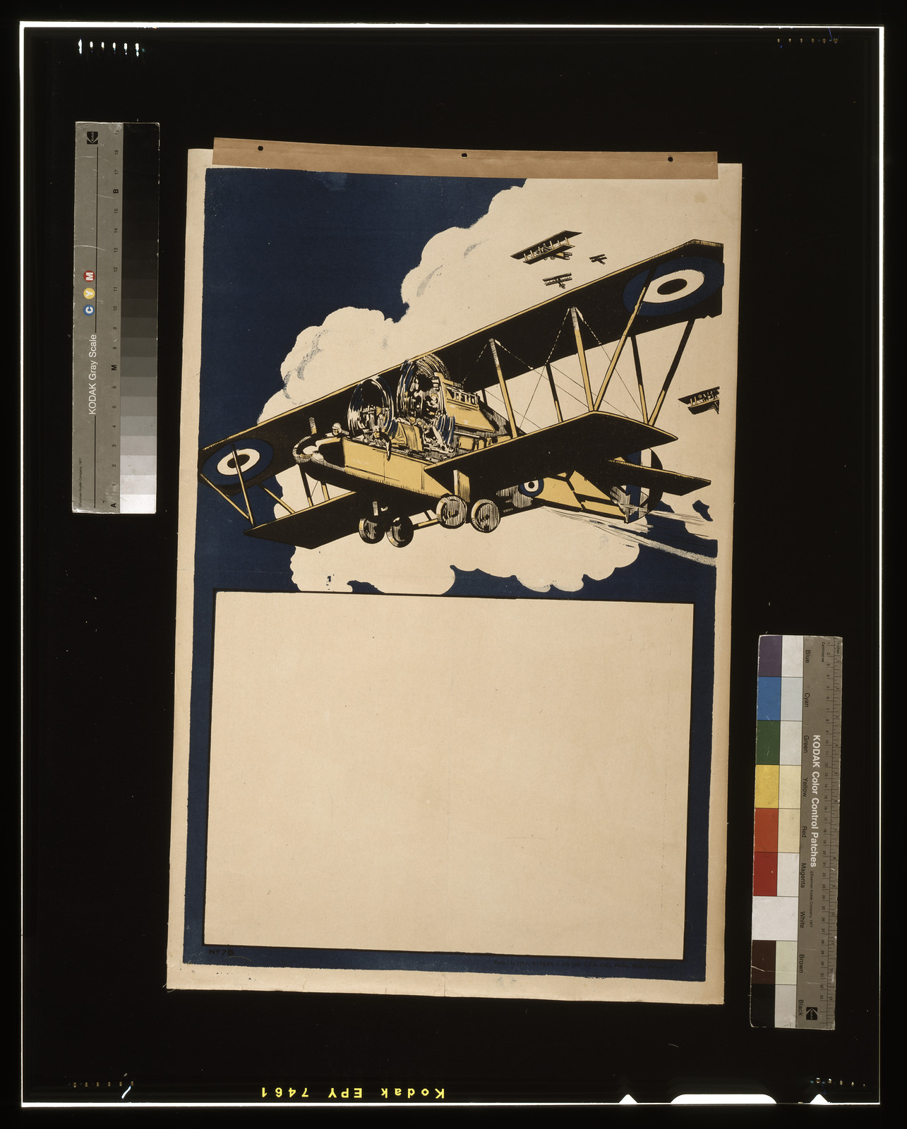 [Biplanes] / Printed by Hill, Siffken & Co., Ltd. (L.P.A. Ltd.), Grafton Works, Holloway, N.7., [S.l. : s.n., 1918] — vintage poster
